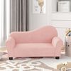 vidaXL Kindersofa Rosa Samt