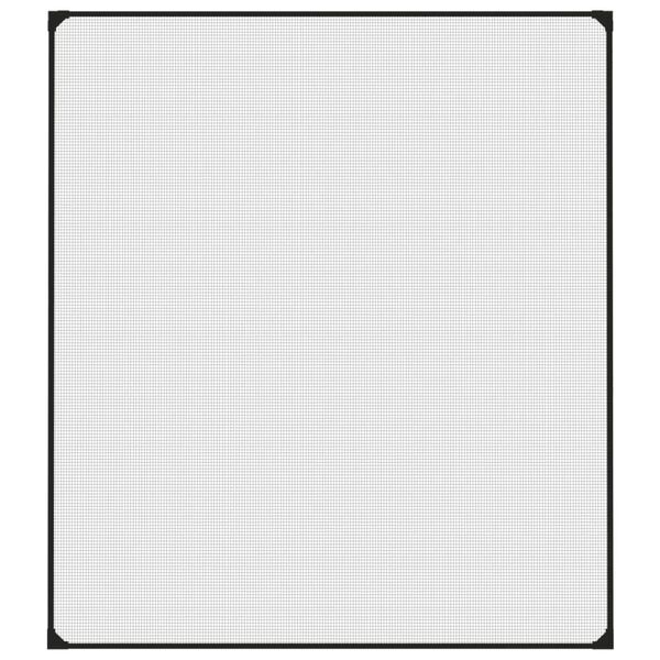 vidaXL Magnet-Insektenschutz für Fenster Anthrazit 120x140 cm