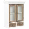 vidaXL Wandschrank Wei&szlig; 49x22x59 cm Holzwerkstoff