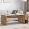 vidaXL Couchtisch Artisan-Eiche 101,5 x 50 x 37 cm Holzwerkstoff