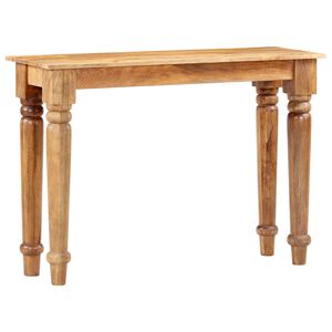 vidaXL Konsolentisch 110x35x77 cm Massivholz Mango