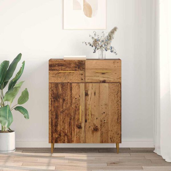 vidaXL Sideboard Altholz 69,5 x 34 x 90 cm Holzwerkstoff