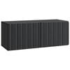 vidaXL Wandmontierter TV-Schrank 78,5 x 31 x 30 cm Schwarz