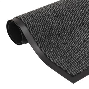 vidaXL Schmutzfangmatte Rechteckig Getuftet 40x60 cm Anthrazit