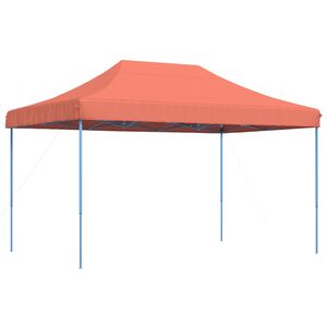vidaXL Partyzelt 292 x 440 x 315 cm Terrakotta Oxford-Stoff