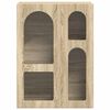 vidaXL Sideboard Sonoma-Eiche 59 x 35 x 80,5 cm Holzwerkstoff