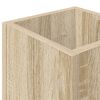 vidaXL Sonnenschirmhalter Sonoma-Eiche 20 x 20 x 55,5 cm Holzwerkstoff