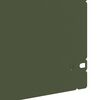 vidaXL Rasenkanten 10 pcs Olive Gr&uuml;n 103 x 0,05 x 22 cm Stahl