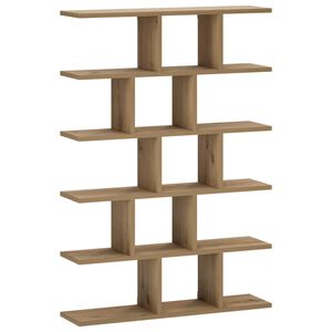 vidaXL Wandregal Artisan-Eiche 70 x 17 x 101 cm Holzwerkstoff