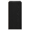 vidaXL Sideboards Corona 2 pcs Schwarz Eichen-Optik 59 x 39 x 80 cm