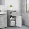 vidaXL Badezimmerschrank-Set TULUM Beton Grau 37 x 31,5 x 82 cm
