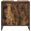 vidaXL Badezimmerschrank Raucharbe 60 x 30 x 60 cm Holzwerkstoff