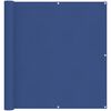 vidaXL Balkonsichtschutz Blau 110 x 800 cm Oxford-Stoff