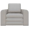 vidaXL Schlafsofa Wolkengrau 98 x 71 x 83 cm Stoff