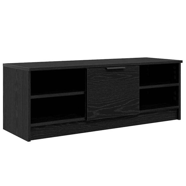 vidaXL TV-Schr&auml;nk Schwarz Eichen-Optik 102 x 35 x 36,5 cm