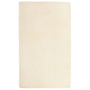 vidaXL Teppich Shaggy Hochflor NAVARRA Creme 60x100 cm Polyester