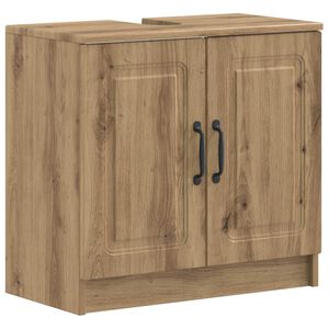 vidaXL Waschbeckenschrank UTRECHT Artisan-Eiche 59,5 x 31,5 x 59 cm