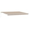 vidaXL Markise Beige 450 x 350 x 165 cm Polyester
