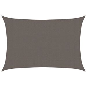vidaXL Sonnensegel 160 g/m&sup2; Anthrazit 3x4 m HDPE