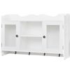 vidaXL H&auml;ngeschrank MDF Wei&szlig;