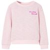 Kinder-Sweatshirt Helllila 140