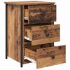 vidaXL Nachttisch Braun 40 x 36 x 60 cm Massives upgecyceltes Holz