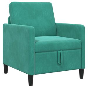 vidaXL Sofa mit Stauraum T&uuml;rkis 72 x 78 x 87 cm Polyester