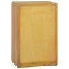 vidaXL Wand-Badschrank 45x30x70 cm Massivholz Teak