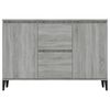 vidaXL Sideboard Grau Sonoma 102x35x70 cm Holzwerkstoff