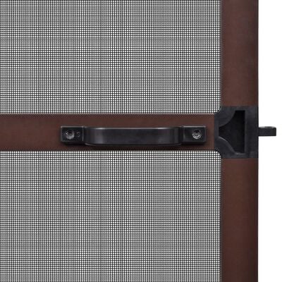 vidaXL Insektenschutz mit Scharnieren für Türen 120x240 cm