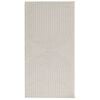 vidaXL Innenteppich GALATI Creme 200 x 80 cm Polyester
