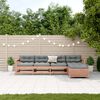 vidaXL 5-tlg. Garten-Lounge-Set mit Kissen Massivholz Douglasie