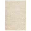 vidaXL Teppich Shaggy Hochflor Modern Golden 160x230 cm