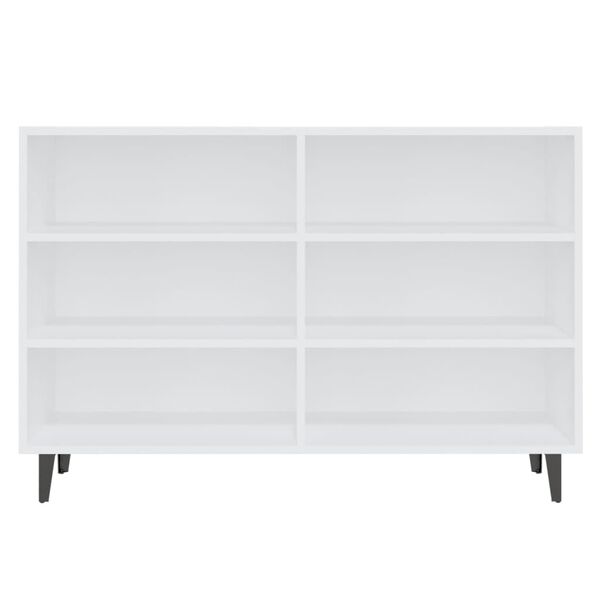 vidaXL Sideboard Weiß 103,5x35x70 cm Holzwerkstoff