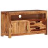 vidaXL TV-Schrank 90x34,5x50 cm Massivholz Akazie