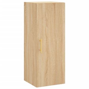 vidaXL Wandschrank Sonoma-Eiche 34,5x34x90 cm