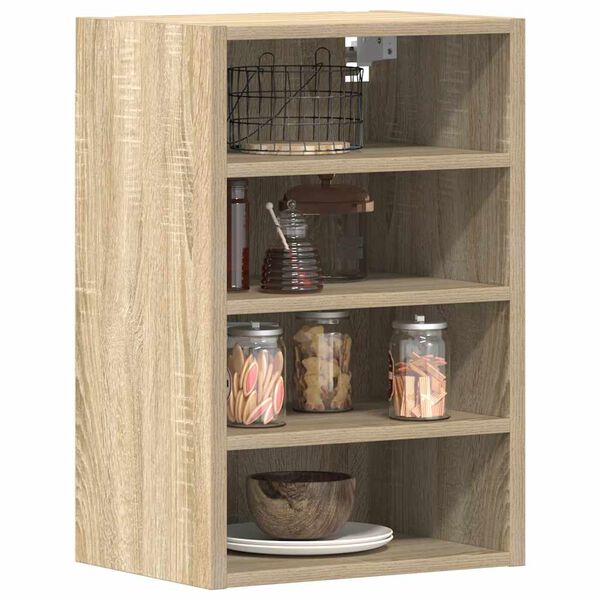 vidaXL Hängeschrank Riga Sonoma-Eiche 40x29,5x60 cm Holzwerkstoff