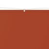 vidaXL Senkrechtmarkise Terrakotta 180x800 cm Oxford-Gewebe