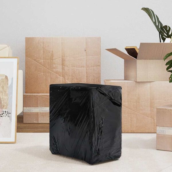 vidaXL Stretchfolie 6 Stk. Schwarz 20 &mu;m 50 cm x 300 m