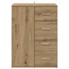 vidaXL Sideboard Artisan-Eiche 59 x 39 x 80 cm Holzwerkstoff