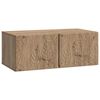vidaXL Wandmontierter TV-Schrank 98 x 31 cm Artisan-Eiche
