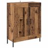 vidaXL Highboard Wandmontiert Altholz 69,5 x 34 x 180 cm Holzwerkstoff