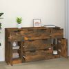vidaXL 3-tlg. Sideboard-Set R&auml;uchereiche Holzwerkstoff