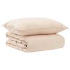 vidaXL Bettw&auml;sche-Set 2 stk. 137 x 200 cm Winter 350 gsm Beige