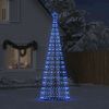 vidaXL LED Weihnachtsbaum 550 LEDs Blau 300 cm
