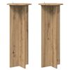 vidaXL Pflanzenst&auml;nder 2 Stk. Artisan-Eiche &Oslash;40 x 100 cm Holzwerkstoff