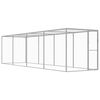 vidaXL Katzenk&auml;fig 6x1,5x1,5 m Verzinkter Stahl