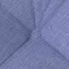 vidaXL Sitzkissen 4 pcs Jeans blau 45 x 45 x 12 cm Stoff
