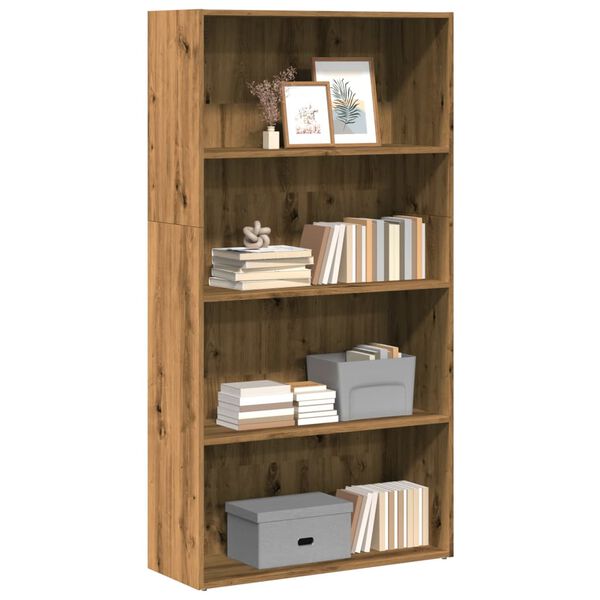 vidaXL B&uuml;cherregal Artisan-Eiche 80x30x152 cm Holzwerkstoff