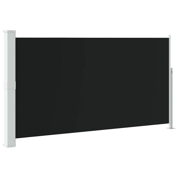 vidaXL Ausziehbare Seitenmarkise 170&times;300 cm Schwarz